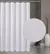 Cortina Baño Raso Diamantes Hotelera - City Blanco - comprar online