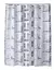 Cortina de Baño Premium Doble - Eliplast - NyM BLANCO Y DECO