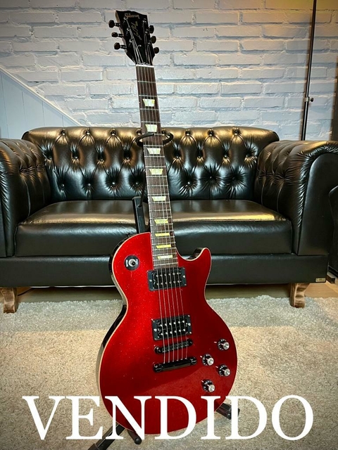 ***VENDIDO*** Gibson Les Paul Studio 2012 Red Sparkle.