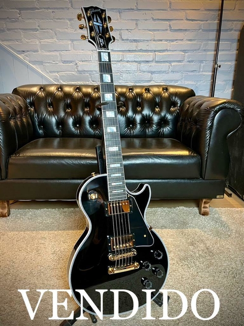 ***VENDIDO*** Gibson Custom Shop Les Paul Custom 2021 Ebony. (Nova)