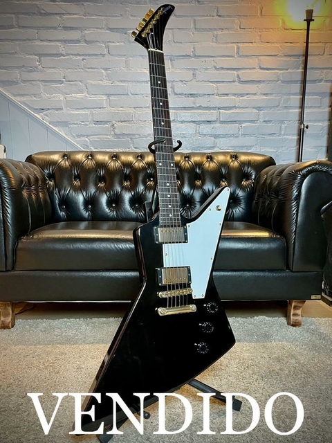 ***VENDIDO*** Gibson Explorer 2002 Ebony Gold.