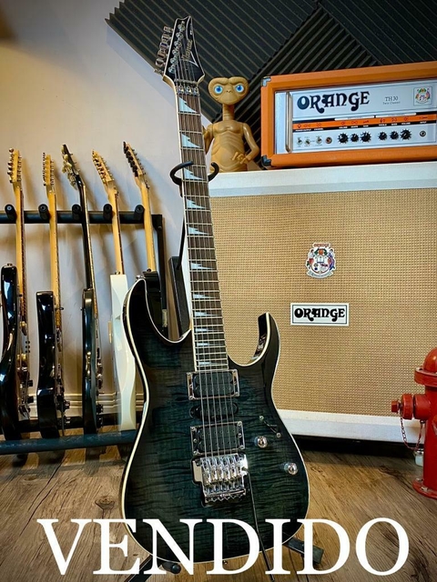 ***VENDIDO*** Ibanez RG 4EX FM1 2009 Transparent Gray Burst