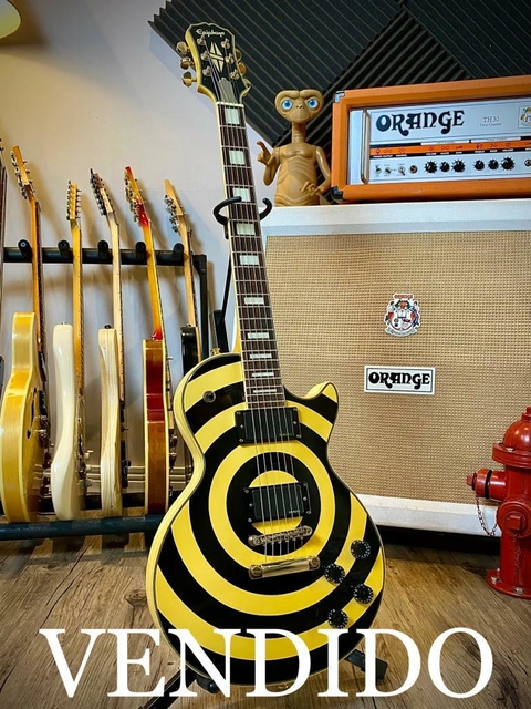 ***VENDIDO*** Epiphone Les Paul Custom Zakk Wylde Signature 2009 Bullseye