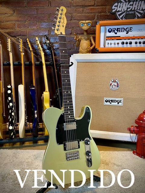 ***VENDIDO*** Fender Telecaster Blacktop HH 2012 Inca Silver