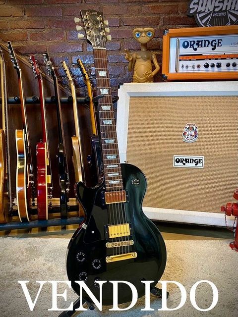 ***VENDIDO*** Gibson Les Paul Studio Gold Lefty 2002 Ebony