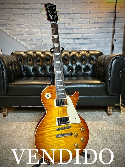 ***VENDIDO*** Gibson Les Paul Custom Shop Reissue 59’ Gloss 2011 Stanley Burst.