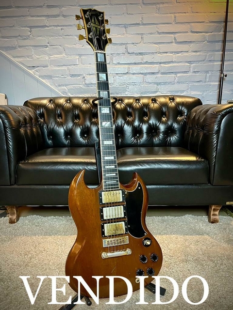 ***VENDIDO*** Gibson SG Custom 3 Pickup 1978 Walnut.