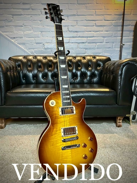 ***VENDIDO*** Gibson Les Paul Stardard Premium Plus 2008 Iced Tea Burst.
