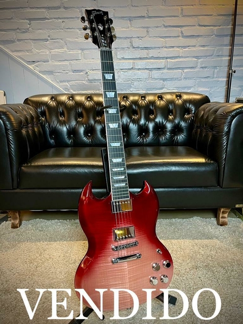 ***VENDIDO*** Gibson SG HP-2 High Performance 2018 Hot Pink Fade.
