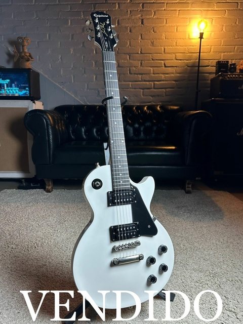 ***VENDIDO*** Epiphone Les Paul Studio Custom Shop Limited 2016 Alpine White.