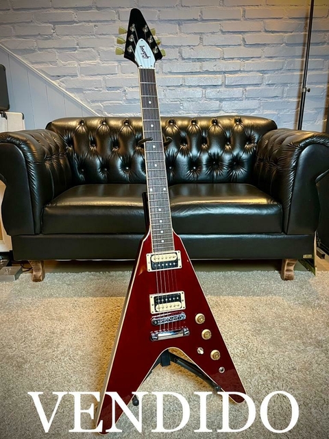 ***VENDIDO*** Gibson Flying V Pro T 2016 Wine Red.