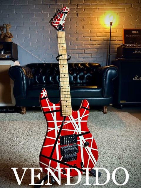 ***VENDIDO*** Kramer Van Halen 5150 Striped 2012 Customizada.