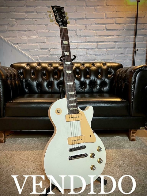 ***VENDIDO*** Gibson Les Paul Tribute 50’s P90 2010 Alpine White.