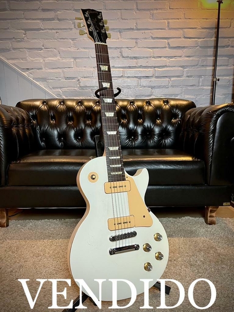 ***VENDIDO*** Gibson Les Paul Tribute 60’s P90 2010 Alpine White.