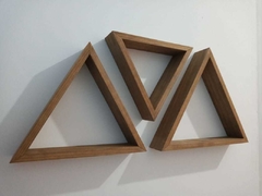 Trio Nicho Triangular Rústico - Roma House Decor