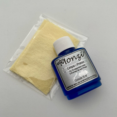 monzi (limpa prata) + flanela mágica.