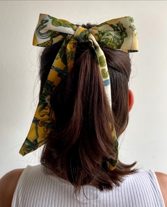 Lenço faixa amarelo - Dani Marinho Semijoias