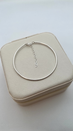 Bracelete liso 925.