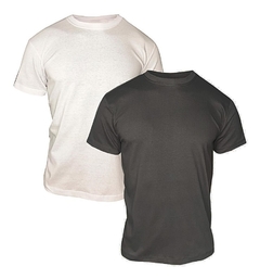 Imagem do Kit 2 Camisetas Básicas Lisas Masculina Alta Qualidade - Top