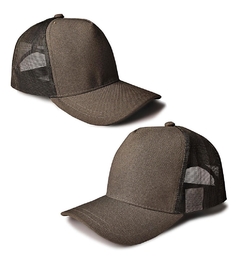 Imagem do Kit 2 Bonés Trucker Liso Masculino Snapback Americano Barato