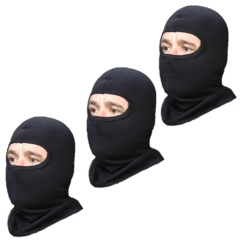 Kit 10 Balaclavas Sem Estampa Estilo Capuz Touca Sem Estampa - loja online