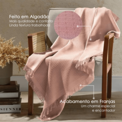 Manta 1,50x1,20 Rosa Marrocos Dohler
