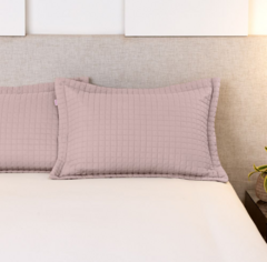 Porta Travesseiro 90x50cm Rose C/Aba Plaza Lavive - comprar online