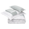 Cobre Leito Solteiro 4pcs Verde Malva Diana - comprar online