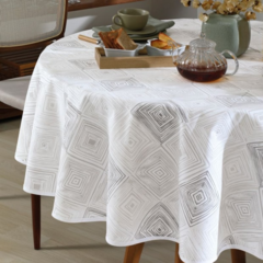 Toalha de Mesa 1,60 Redonda Martin Clean Athenas - Art & Capricho  | Cama, mesa, banho, cortinas, tapetes e decorações em geral!
