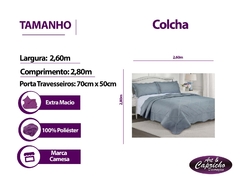 Colcha King 2.80x2.60 Egeu