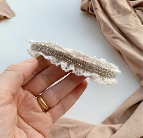 Coroa de Strass Rosé