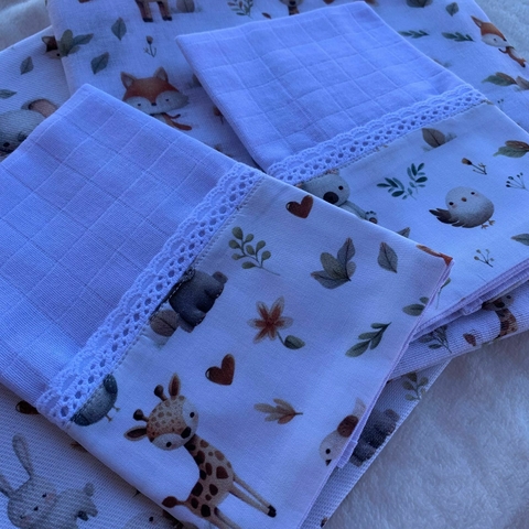 Kit Enxoval - Bichinhos da Floresta - comprar online