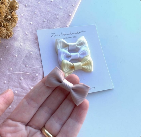 Kit Tons Neutros - Laços de Colar - comprar online