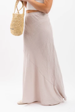 POLLERA MARBELLA (LINAN LISO) - comprar online