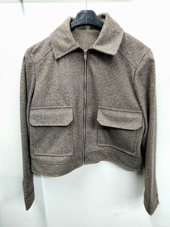 CAMPERA LOLA (PAÑO ESPIGADO) - tienda online