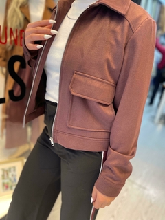 CAMPERA LOLA (GAMUZA) - tienda online