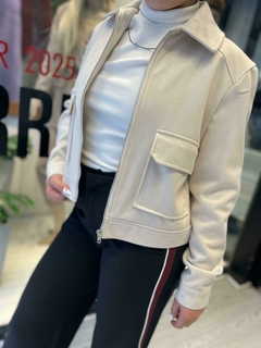 CAMPERA LOLA (PAÑO ESPIGADO) - comprar online