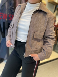 CAMPERA LOLA (PAÑO ESPIGADO)