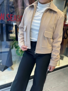 CAMPERA LOLA (PAÑO ESPIGADO) - tienda online