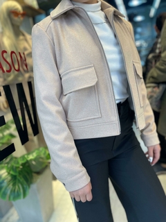 CAMPERA LOLA (PAÑO ESPIGADO) - Pk2