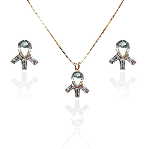 CONJUNTO SOUL GOTA RAIO AZUL [TAL.276]