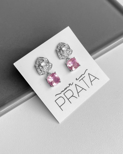 BRINCO FLOWER CRISTAL ROSA [INT.042]