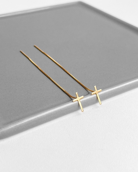 BRINCO FIO CRUZ [TAL.377]