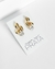 BRINCO EAR CUFF RAMO DE FOLHAS COM ZIRCÔNIA [TAL.278] - comprar online