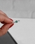 ANEL SOLITÁRIO INFINITO VERDE ESMERALDA 3 MM [A.137] na internet