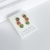 BRINCO EAR CUFF FLORES CRAVEJADAS COLORIDAS [TAL.356] - comprar online
