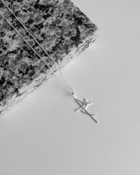 COLAR SINGAPURA FÉ - 45 CM [SX.196]