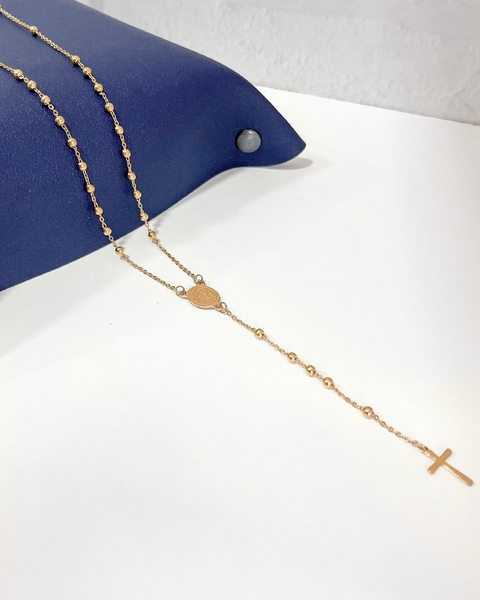 TERÇO NOSSA SENHORA DAS GRAÇAS - 62 CM [TAL.073]