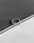ANEL SOLITÁRIO INFINITO VERDE ESMERALDA 3 MM [A.137] - loja online