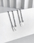 ESCAPULÁRIO CARTIER QUADRADO SAGRADA FAMÍLIA - 60 CM [SX.026] - Mar em Prata